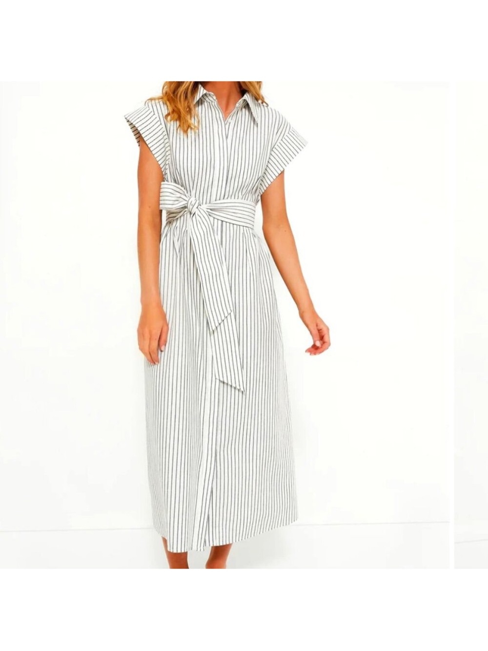 Tuckernuck Striped Linen Dress